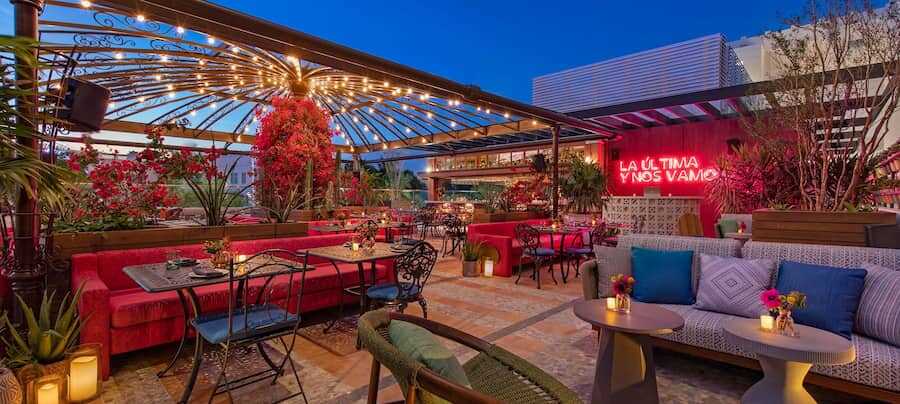 Serena rooftop Miami onde comer comida mexicana em Miami  com vista