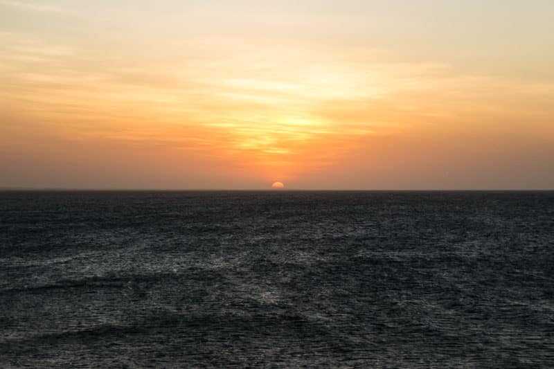 Sunset in Jericoacoara