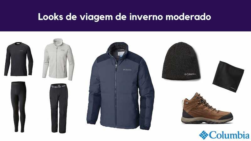 Roupa de inverno masculina Columbia