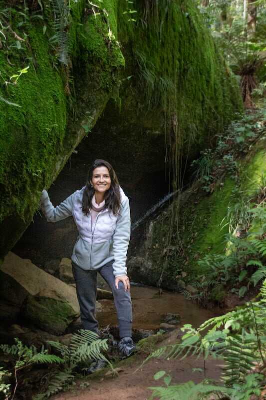 Elaine Villatoro wears Columbia Sportswear