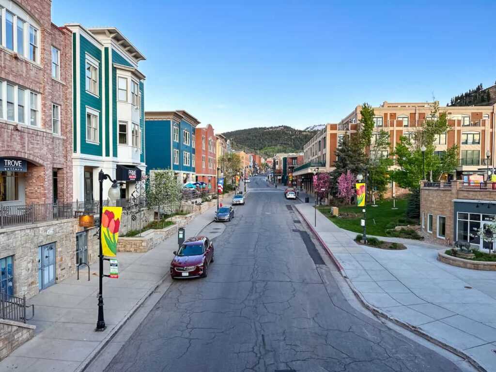 Park City Main Street - things to do for free in Park City
