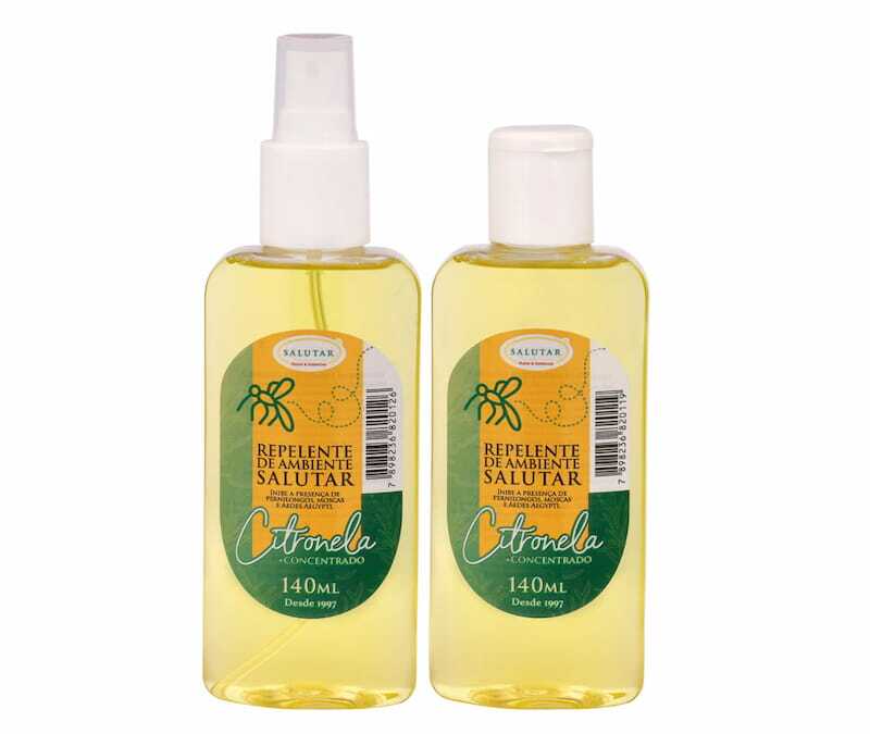 repelente de ambiente natural de citronela salutar