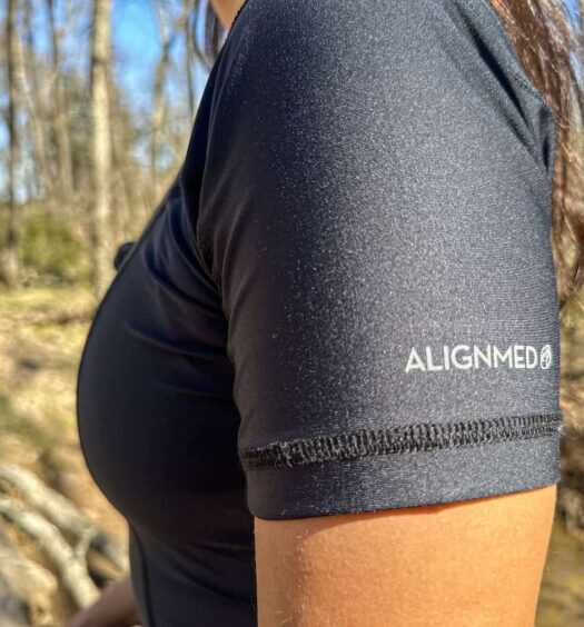 AlignMed Brasil review camiseta esportiva